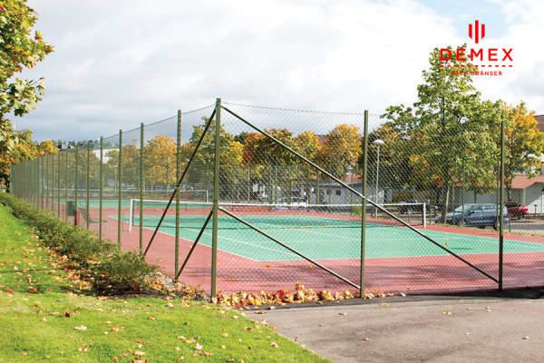 De-Fence tennisbanegjerde