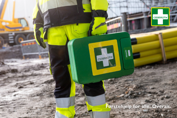 Førstehjelp på byggeplassen med Cederroth First Aid