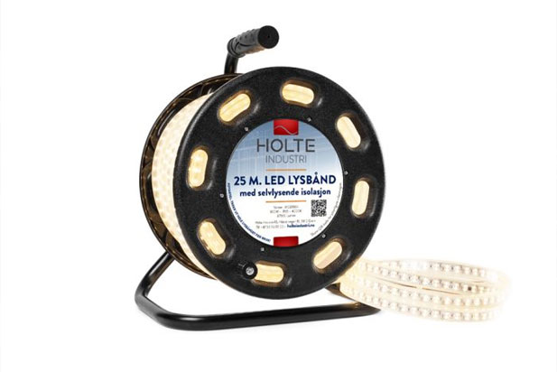 LED Lysbånd 25m på trommel 250W / 1500 lm/m
