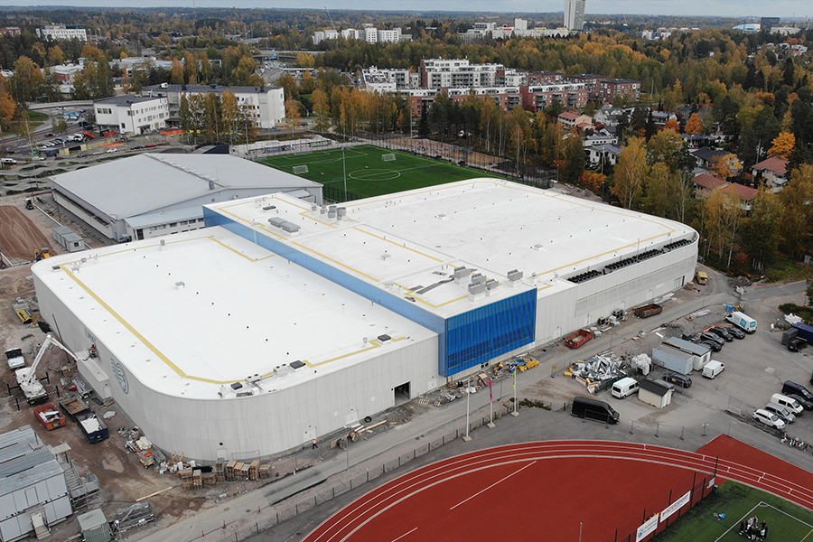 Tettingsmembran for høyreflekterende tak - Cool Roof